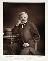 Edmond de Goncourt (1822-96) fra «Galerie Contemporaine», ca. 1874-78